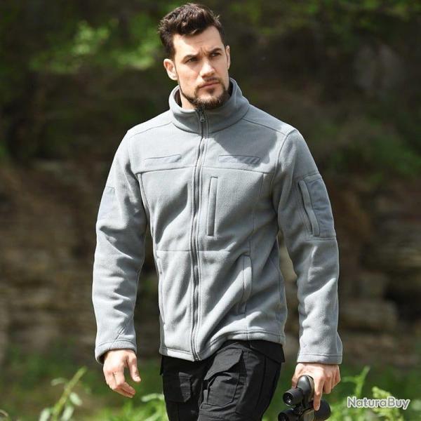 Veste polaire thermique HWild Gear - Gris / M 65-75kg