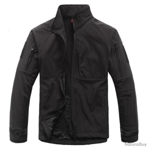 Veste tactique polaire TTS Tactical Black