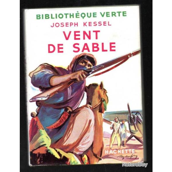vent de sable de joseph kessel  biblioth�que verte premi�re s�rie a�ropostale,ligne casa-dakar