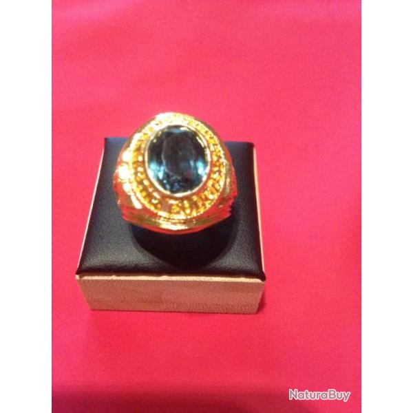 Bague Chevali�re US Air Force Plaqu� Or Taille 7 us ou 55 Fr