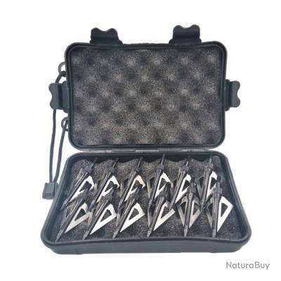 12 Pointes De Flèche En Acier Inoxydable Runmeihe Pour Chasse
