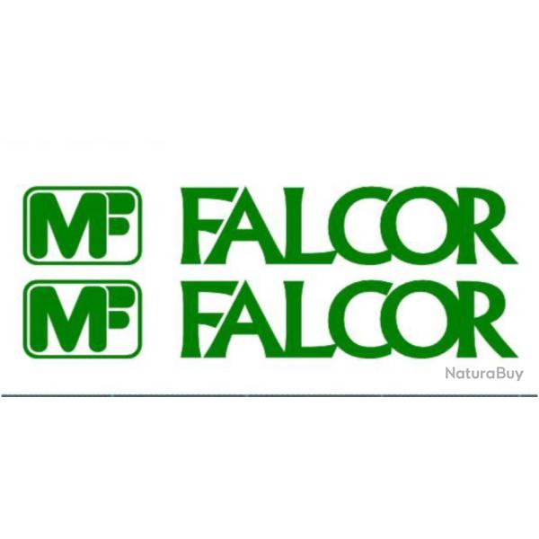 2 Stickers autocollant FALCOR pour canon de fusil, Expdition sous 24H GARANTIE   .