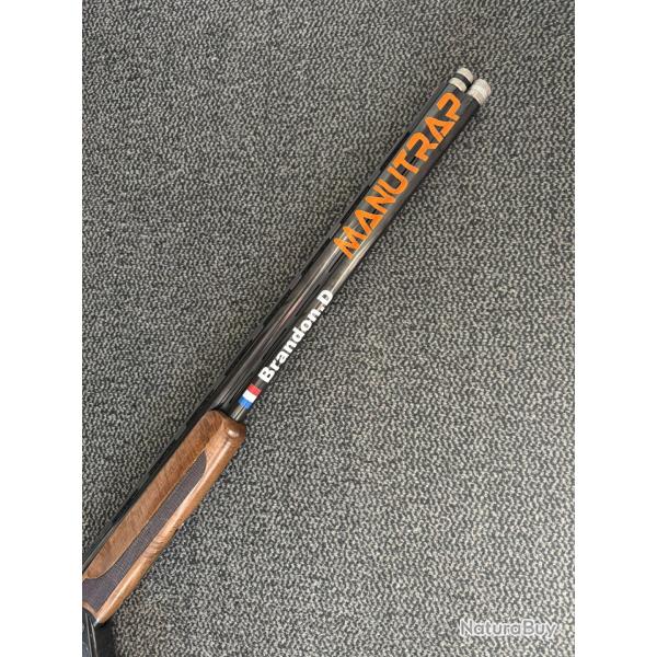 2 Stickers autocollant MANU.TRAP pour canon de fusil, Exp�dition sous 24H GARANTIE   .