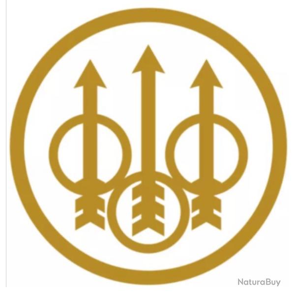 2 Stickers BERETTA autocollant DECORATION 9 cm de diamtre Expdition sous 24H GARANTIE   .