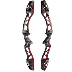 KINETIC - Poign&eacute;e SOVREN 6061 25" Dual Color DROITIER (RH) NOIR ET ROUGE
