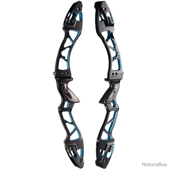 KINETIC - Poign�e SOVREN 6061 25" Dual Color GAUCHER (LH) NOIR ET TURQUOISE