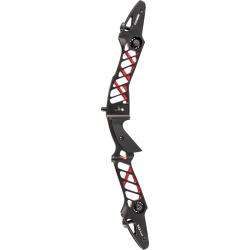 WIAWIS - Poign&eacute;e Alu ATF-DX 27" GAUCHER (LH) NOIR ET ROUGE