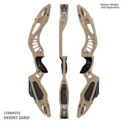 MYBO - Poign&eacute;e Barebow MYKAN 25" CERAKOTE GAUCHER (LH) DESERT SAND