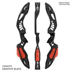 MYBO - Poign&eacute;e Barebow MYKAN 25" CERAKOTE DROITIER (RH) GRAPHITE BLACK