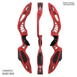 MYBO - Poign&eacute;e Barebow MYKAN 25" CERAKOTE GAUCHER (LH) RUBY RED