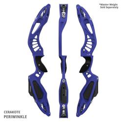 MYBO - Poign&eacute;e Barebow MYKAN 25" CERAKOTE DROITIER (RH) PERIWINKLE
