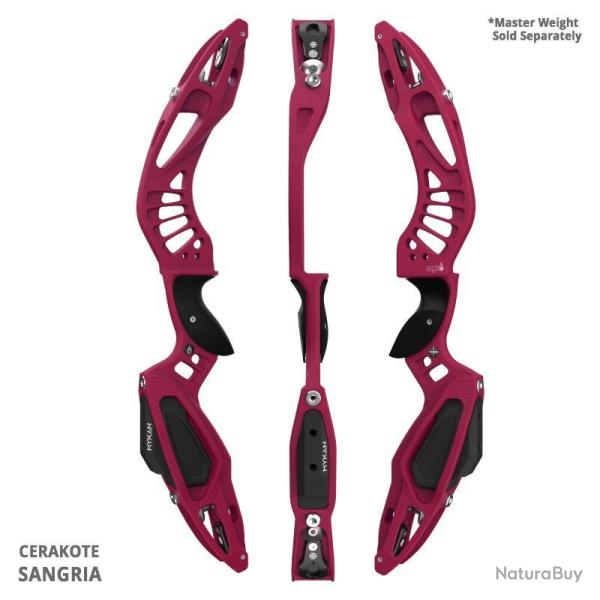 MYBO - Poign�e Barebow MYKAN 25" CERAKOTE GAUCHER (LH) SANGRIA