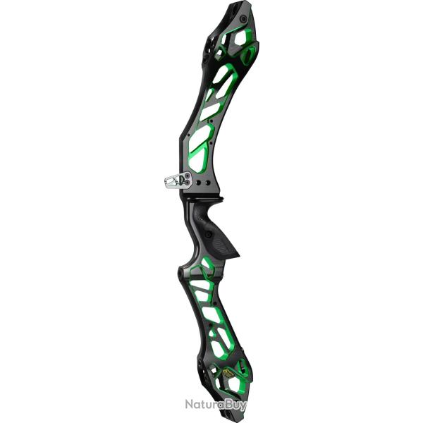KINETIC - Poign�e INVINSO-V2 DUAL COLOR�25" GAUCHER (LH) ANODIZED BLACK/GREEN