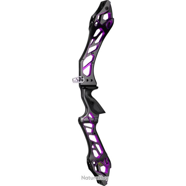 KINETIC - Poign�e INVINSO-V2 DUAL COLOR�25" DROITIER (RH) ANODIZED BLACK/PURPLE