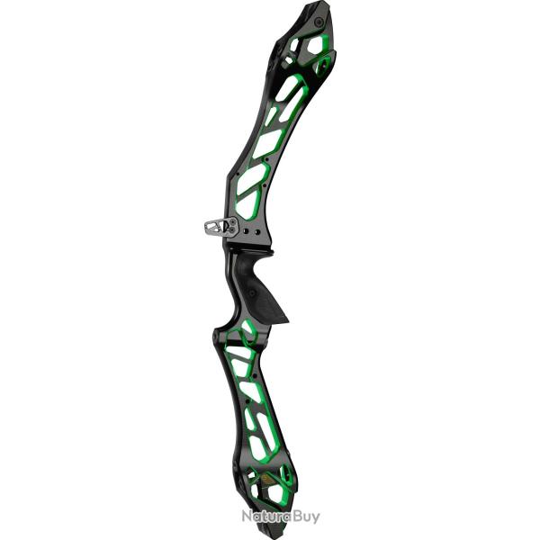 KINETIC - Poign�e INVINSO-V2 DUAL COLOR�27" DROITIER (RH) ANODIZED BLACK/GREEN