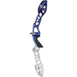KINETIC - Poign&eacute;e LANCER-V2&nbsp;25" Deux Tons DROITIER (RH) GLOSSY WHITE-BLUE