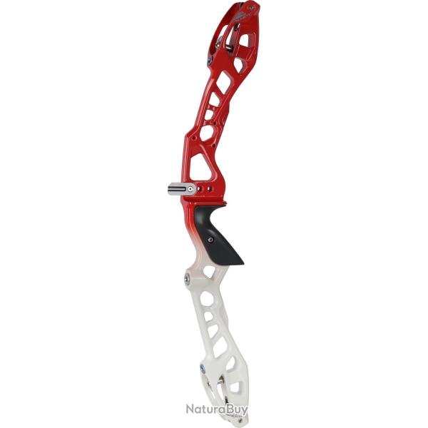 KINETIC - Poign�e LANCER-V2�25" Deux Tons GAUCHER (LH) GLOSSY WHITE-RED
