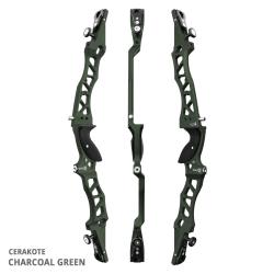 MYBO - Poign&eacute;e WAVE XL 27" CERAKOTE GAUCHER (LH) CHARCOAL GREEN