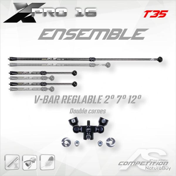 ARC SYSTEME - Ensemble X-PRO 16 R�glable Double 35 mm