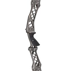 WIAWIS - Poign&eacute;e Alu ATF-X 25" DROITIER (RH) METALIC SILVER