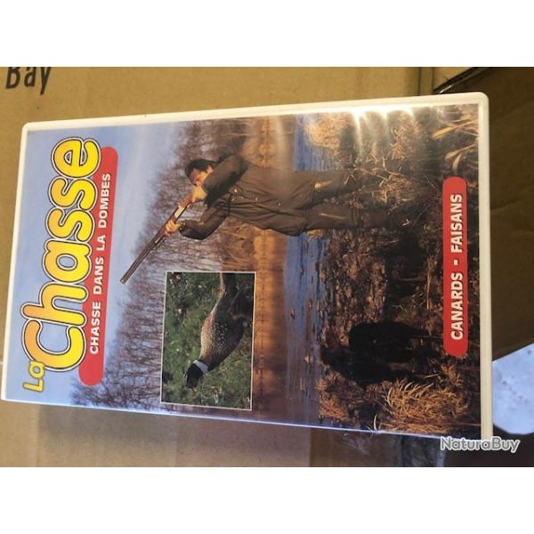 Lot K7 chasse p�che divers