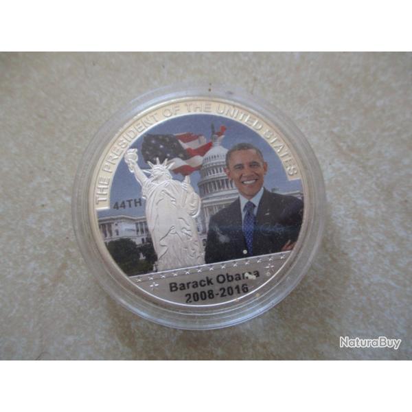 pi�ce comm�morative pr�sident usa barack obama