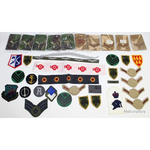 Lot d'insignes NATO, diff�rents pays