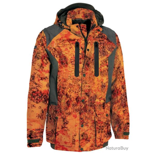Veste silencieuse Falcon orange GhostCamo Snake Blaze PRO HUNT-4XL