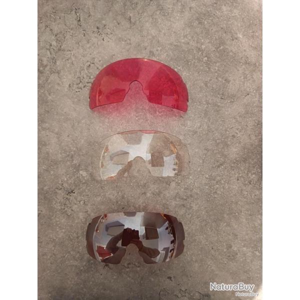 3 Verres big pour lunettes de tir Shoot-Off Master  P.Boutin Sport