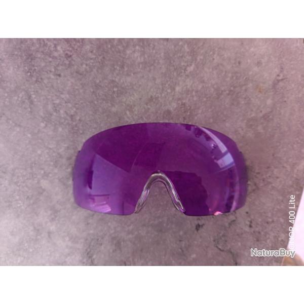 1 Verres big pour lunettes de tir Shoot-Off Master  P.Boutin Sport avec Nez silicone