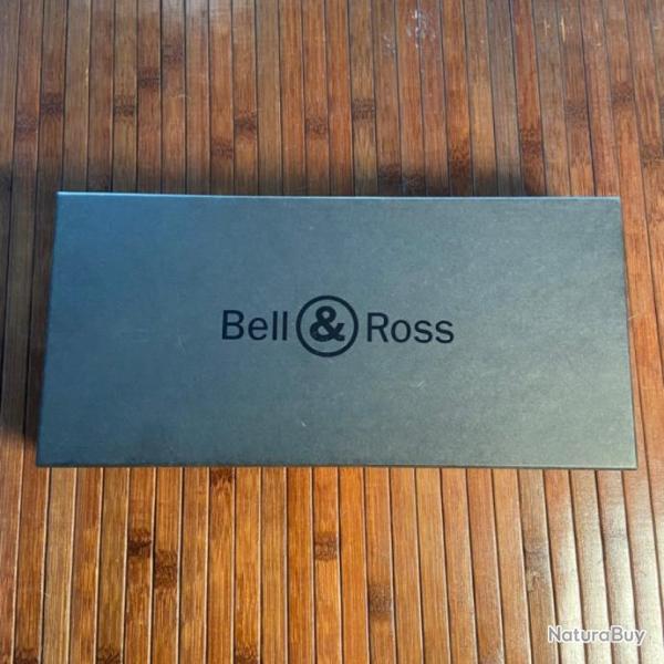 BO�TE D'ORIGINE ET SURBOITE MONTRE BELL & ROSS BR-S GOLD