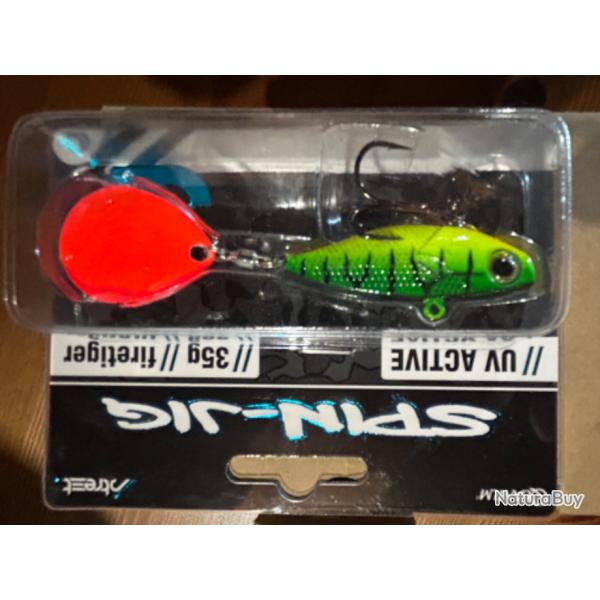 Log de 5 Leurres Coulant 4Street Spin-Jig - 35G firetiger