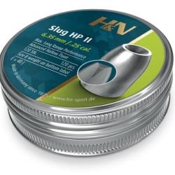 H&N - Plombs&nbsp;SLUG HP II CAL 6,35 (x120)