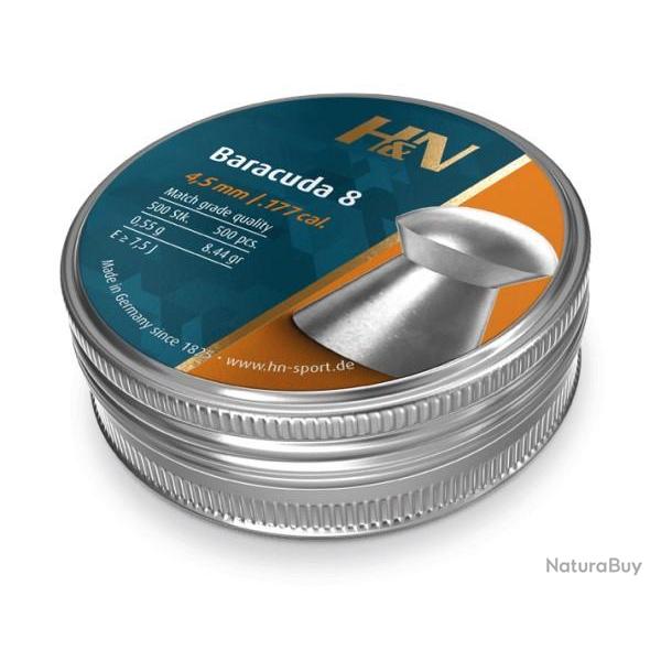 H&N - Plombs�BARACUDA 8 4,51 (x500)