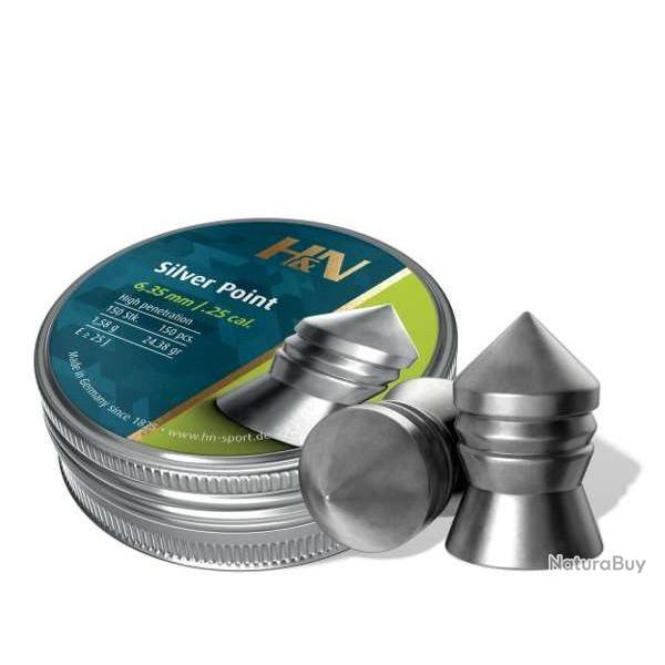 H&N - Plombs�SILVER POINT 6.35 (x150)