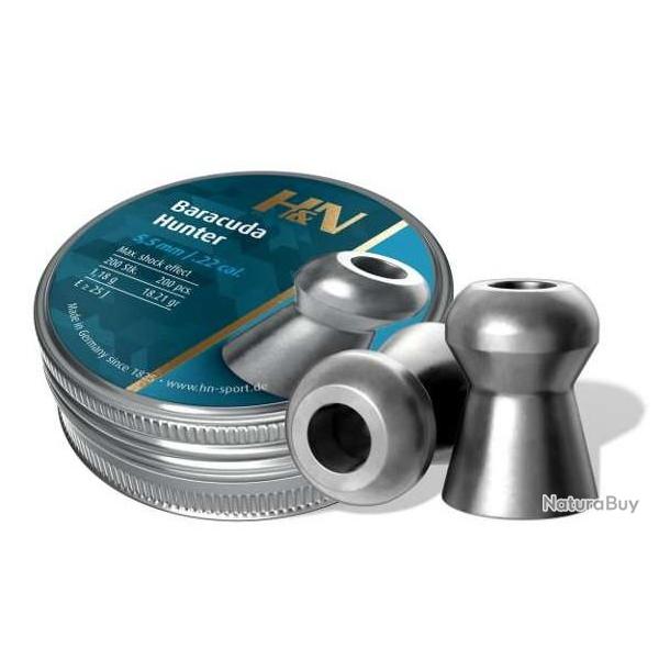 H&N - Plombs�BARACUDA HUNTER 5.5 (x200)
