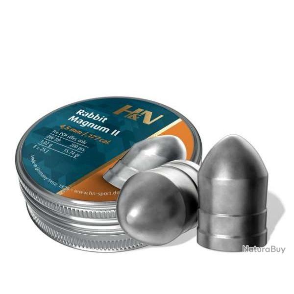 H&N - Plombs�RABBIT MAGNUM II 4.5 (x200)
