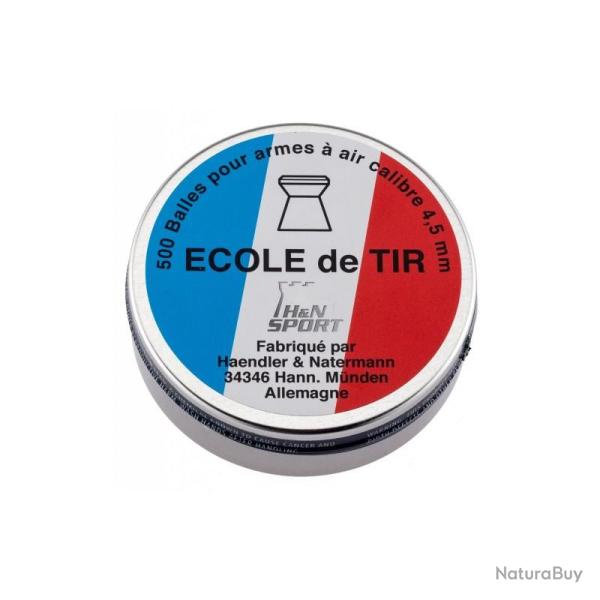 H&N - Plombs�4.50 ECOLES DE TIR (x500)