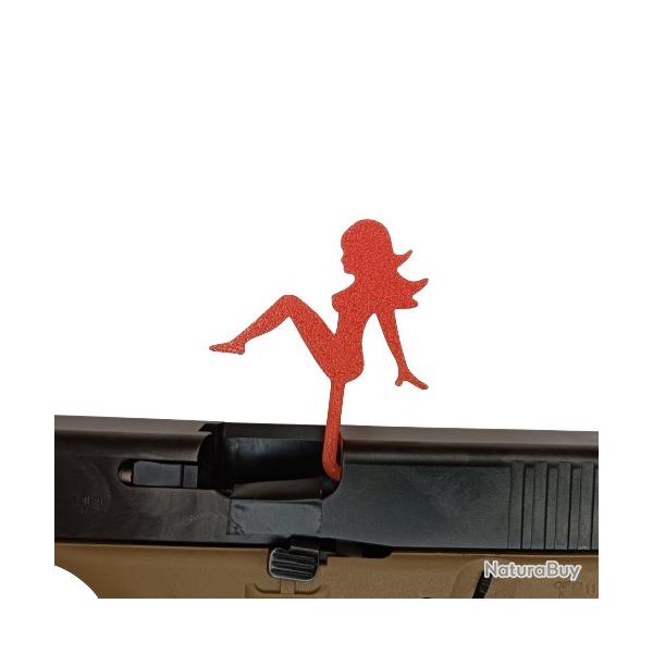 Drapeau T�moin de Chambre Vide Universel femme sexy Rouge Made in France