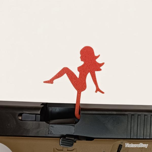 Drapeau T�moin de Chambre Vide Universel femme sexy Rouge Made in France