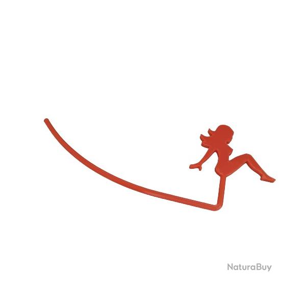 Lot de 5 Drapeau T�moin de Chambre Vide Universel femme sexy Rouge Made in France