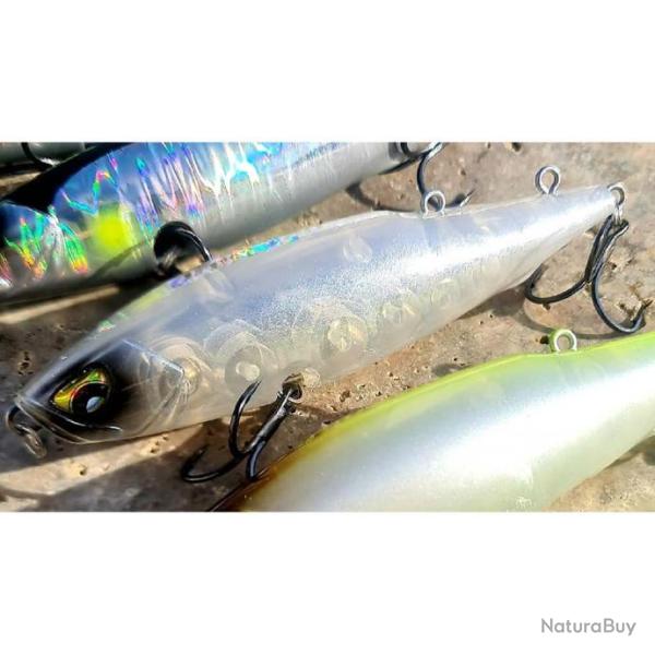 Leurre De Surface Mr Craft Uniq 100 10cm- White