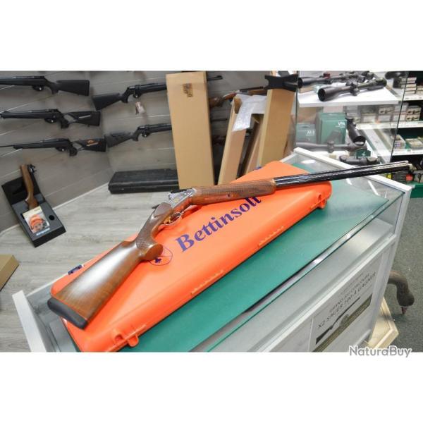 FUSIL SUPERPOSE DE TRAP BETTINSOLI X8 TRAP CANON DE 76 CM CROSSE FIXE NEUVE