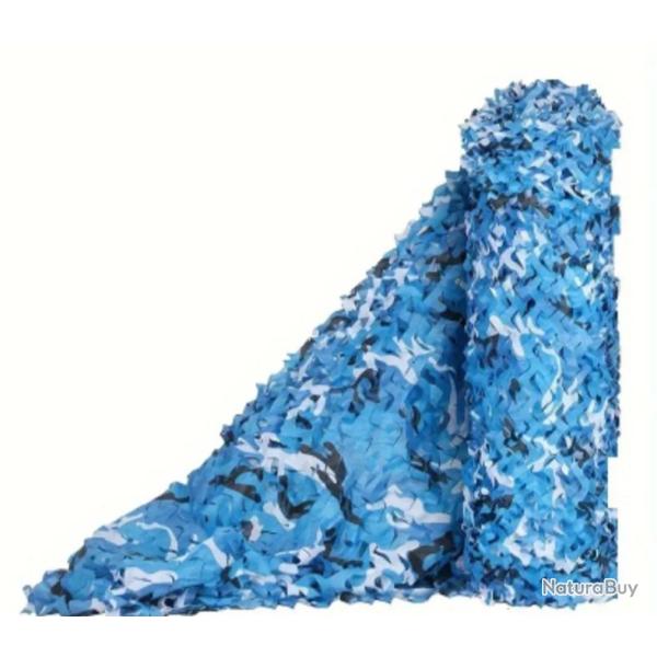 Filet camouflage 2 M � 3 M couleur Oc�an