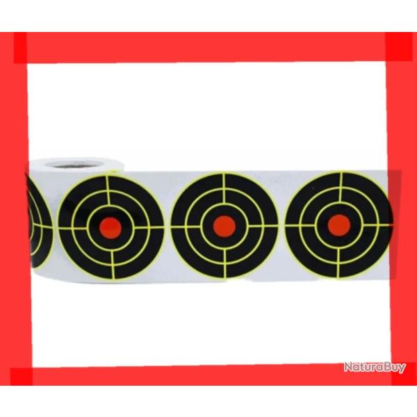 Lot de 2 rouleaux de cible de tire