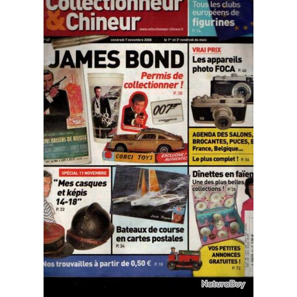 collectionneur chineur 47, casques et k�pis 14-18, james bond, dinettes faience , voiliers en cpm