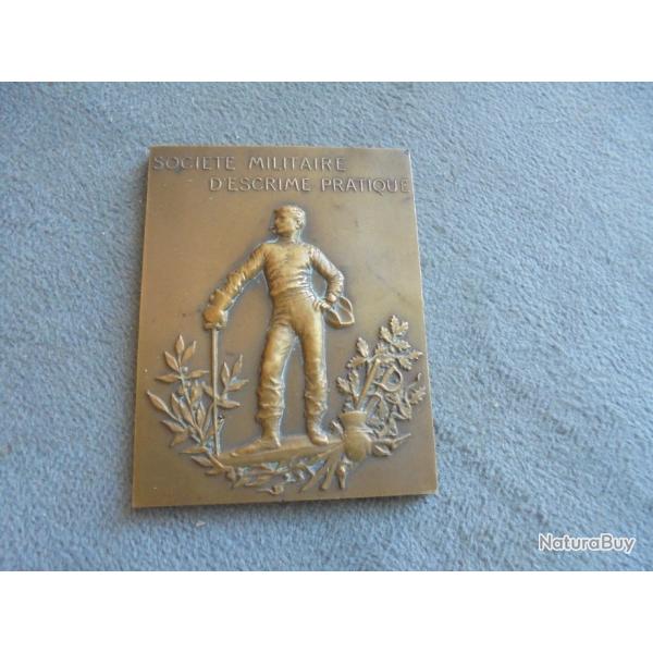 M�daille Soci�t� Militaire d'Escrime Pratique