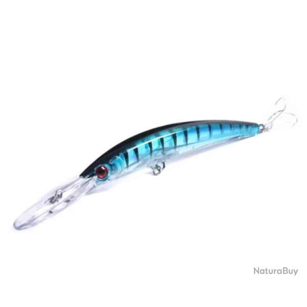 Lot 4 leurres de tra�ne ( diff�rents coloris)