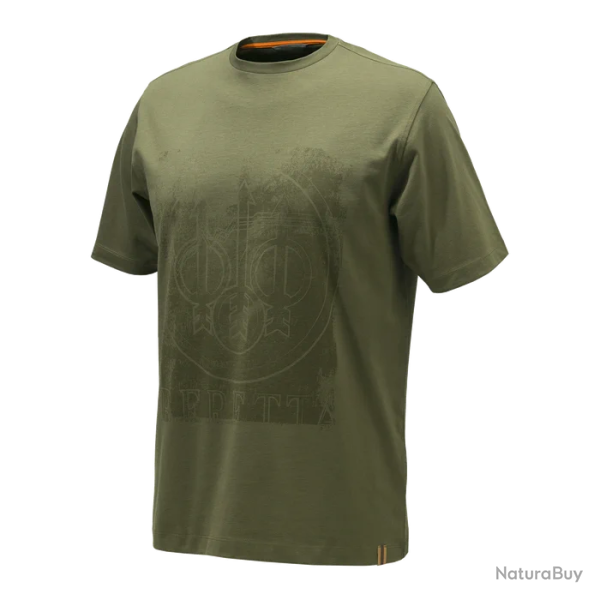 T shirt Beretta Logo Vert
