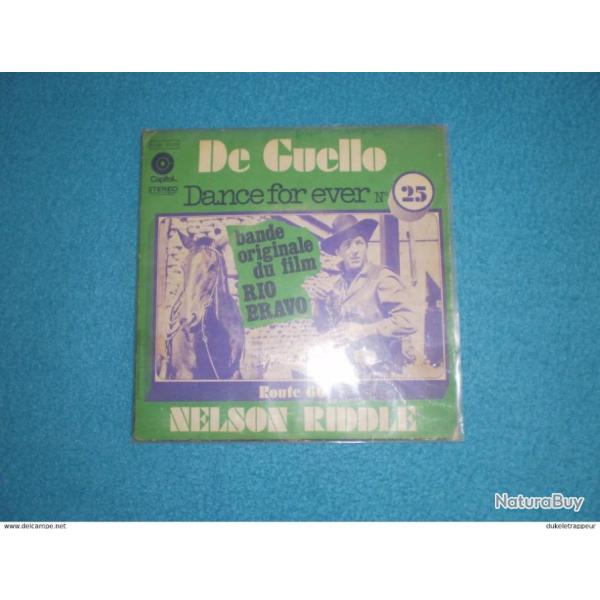 Disque 45T. De Guello : Western, FarWest, Old Time,Cowboy,Indien, !